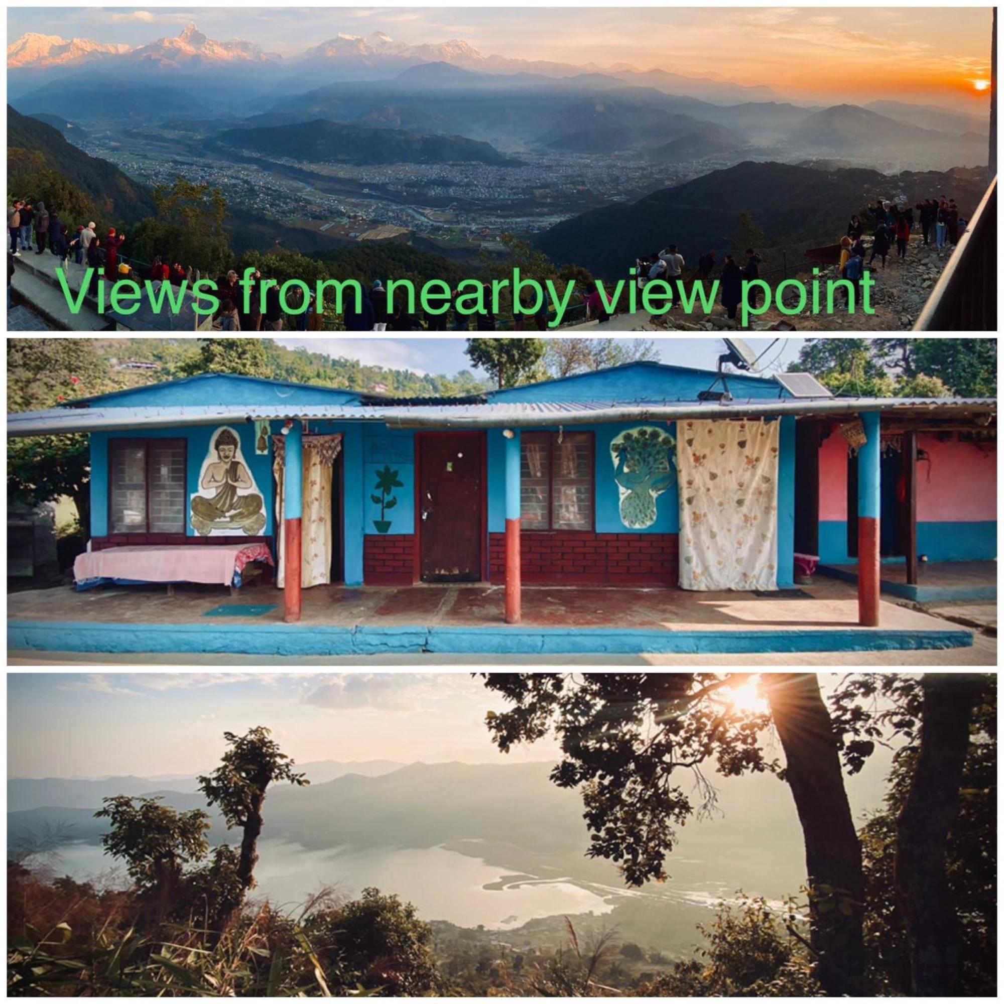 Hom'S Homestay & Farmstay Sarangkot ポカラ エクステリア 写真